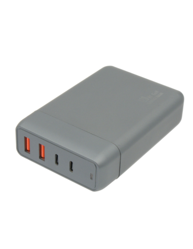 Cargador USB 120W (2x USB-A + 2x USB-C)