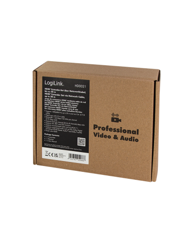 Extensor HDMI RJ45 hasta 30mts 1080p/60Hz