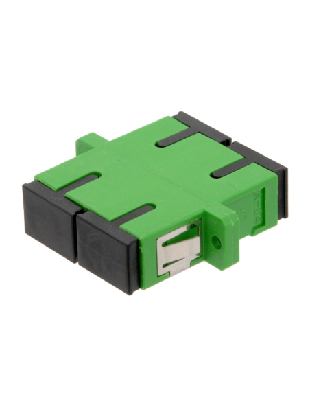 Adaptador SC/APC dual monomodo para chasis