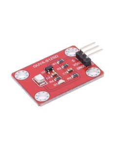 MODULO SENSOR RAYOS ULTRAVIOLETA GUVA-S12SD  3.3V..5V UV 240-370nm