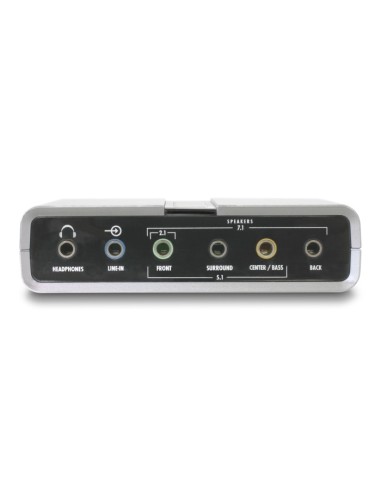 Adaptador de sonido externo USB 7.1