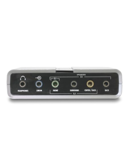 Adaptador de sonido externo USB 7.1