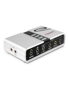 Adaptador de sonido externo USB 7.1