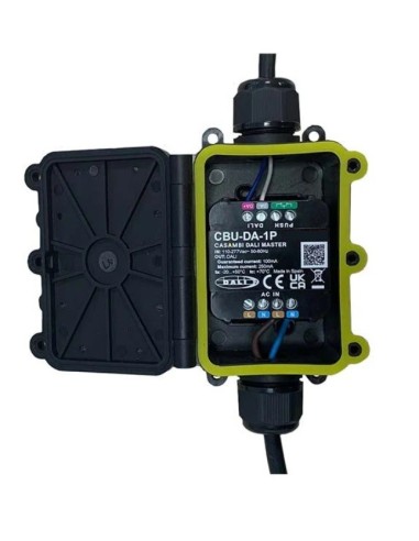 Caja estanca IP66 con dos prensaestopas M20 131x68x37mm.