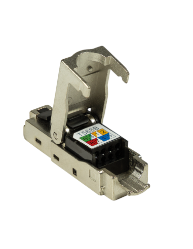 Conector RJ45 CAT6A FTP AWG22/26