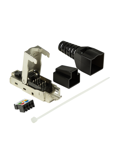 Conector RJ45 CAT6A FTP AWG22/26
