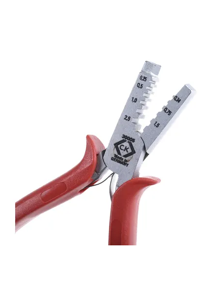 CRIMPADORA C&K  PUNTERAS  0.25-2.5mm²