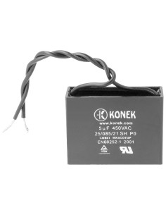 CONDENSADOR 5µF 450VAC PARA ARRANQUE DE VETILADORES & MOTORES