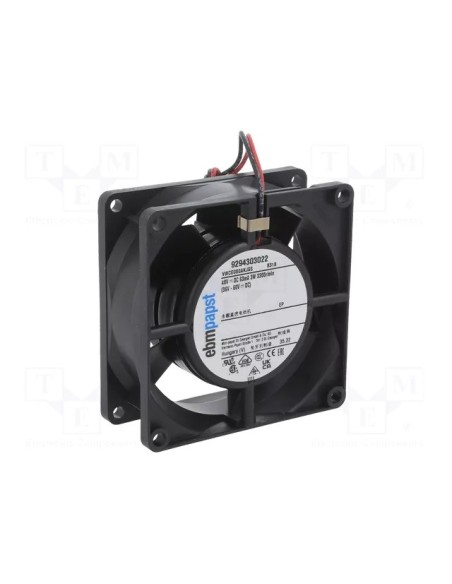 VENTILADOR 80X80X32 EBM-PAPST 48Vdc