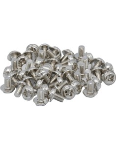 Kit 50 tornillos abovedados para discos duros 3,5"/2,5"