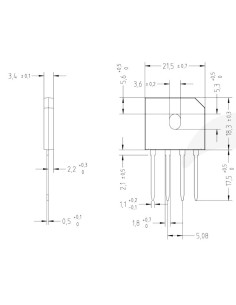 PUENTE RECTIFICADOR 8A 1000V 2