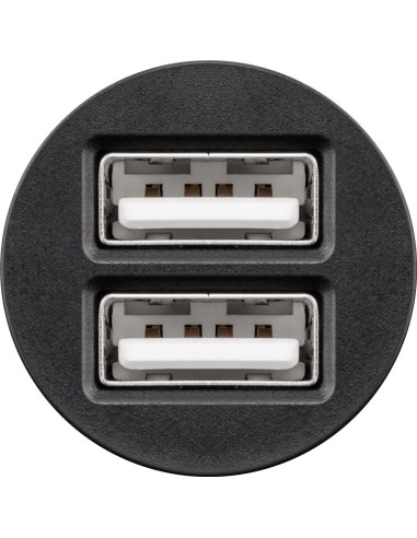 Cargador de coche con dos puertos USB (24 W)