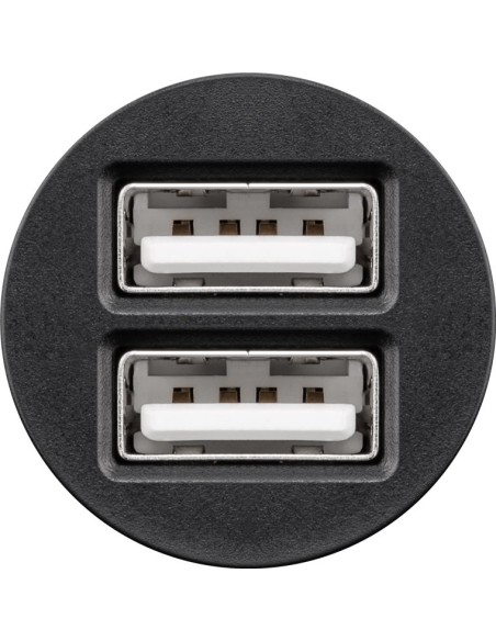 Cargador de coche con dos puertos USB (24 W)