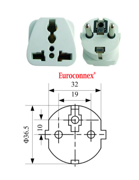 ADAPTADOR UNIVERSAL DE VIAJE