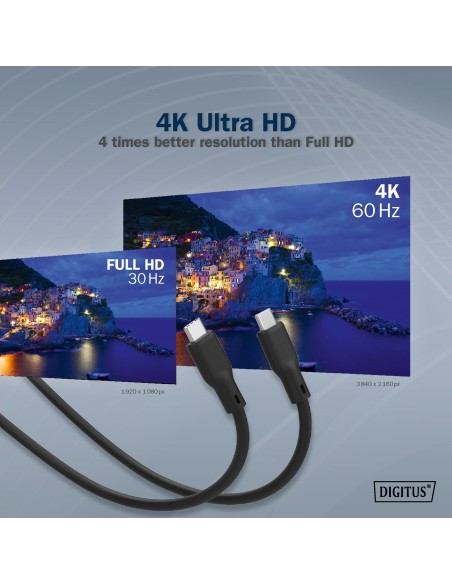 Cable USB de silicona, USB 5 Gbps, 2 m