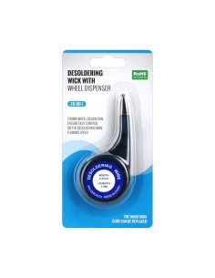 TRENZA PARA DESOLDAR CON DISPENSADOR 2.5mm 1.5MTS