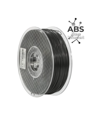 Filamento 3D ABS+ negro 1.75  1Kg.