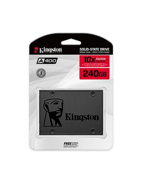 Disco Duro Kingston A400 240Gb Disco SSD SATA3 500MB/S