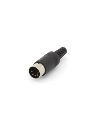 CONECTOR DIN MACHO  AEREO 5CTS 180GR