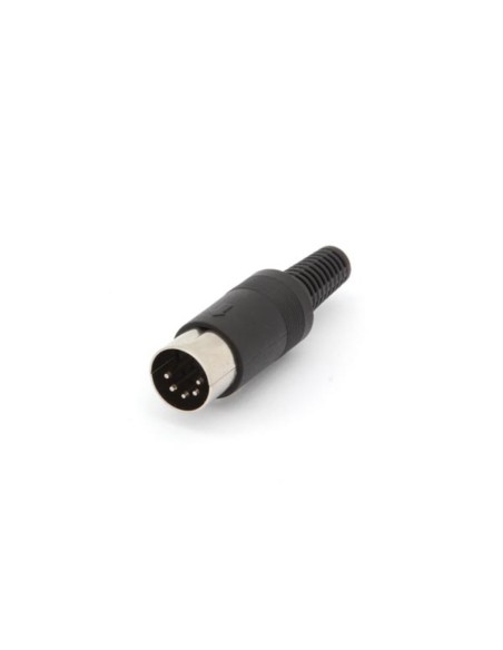 CONECTOR DIN MACHO  AEREO 5CTS 180GR