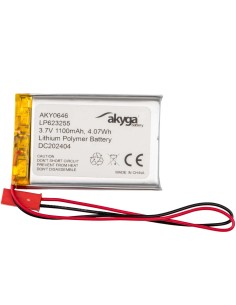 BAT LI-PO 3.7V  1.1A  6X32