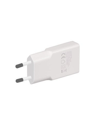 Cargador USB-C GaN (PD), 30 W, blanco