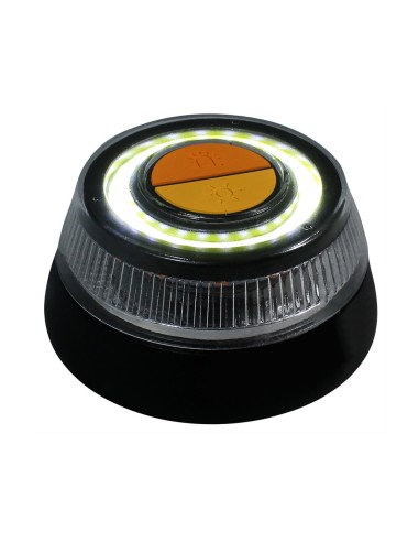 LUZ DE EMERGENCIA ROTATORIA 360º CON LINTERNA