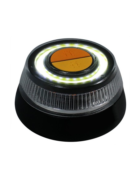 LUZ DE EMERGENCIA ROTATORIA 360º CON LINTERNA