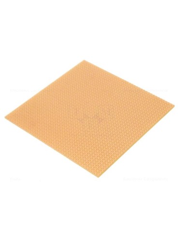 PLACA BAQUELITA DE TOPOS PERFORADA PASO 2.54mm 100x100mm