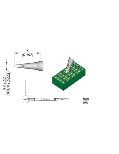 CARTUCHO CINCEL D0.4