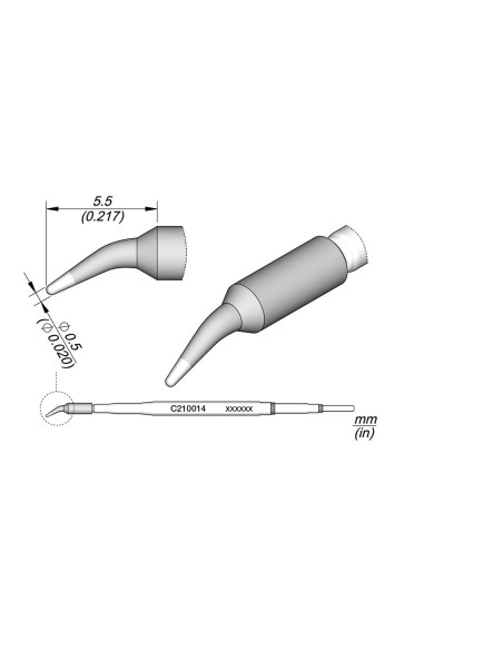CONICAL CARTRIDGE 0.5