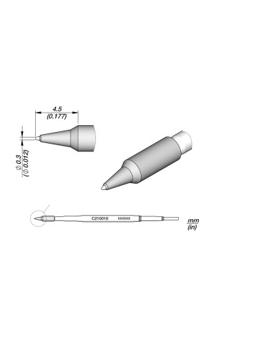 CONICAL CARTRIDGE 0.3