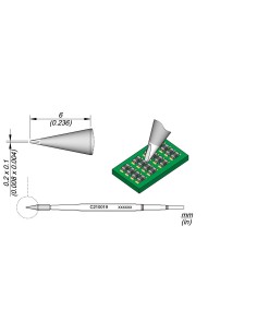 CHISEL CARTRIDGE 0.2X0.1