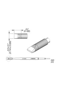 CHISEL CARTRIDGE 2.6X0.7