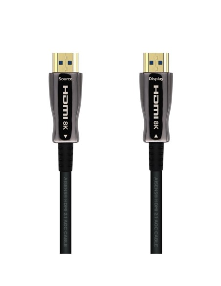 Cable HDMI V2.1 AOC Fibra Optica 8K M/M, 20 Metros