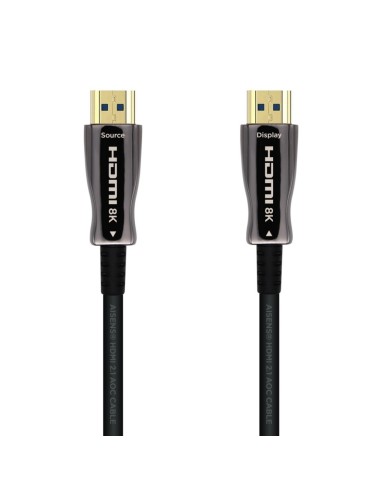 Cable HDMI V2.1 AOC Fibra Optica 8K M/M, 25 Metros
