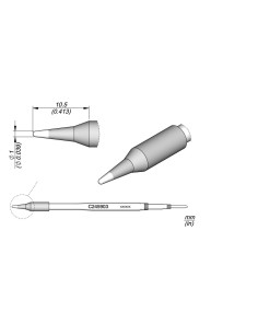 CONICAL CARTRIDGE 0.1MM