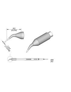 CONICAL BENT CARTRIDGE 0.4MM