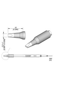 CHISEL CARTRIDGE 2.2X1