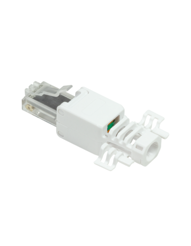 Conector RJ45, Cat.6A, montaje sin herramientas