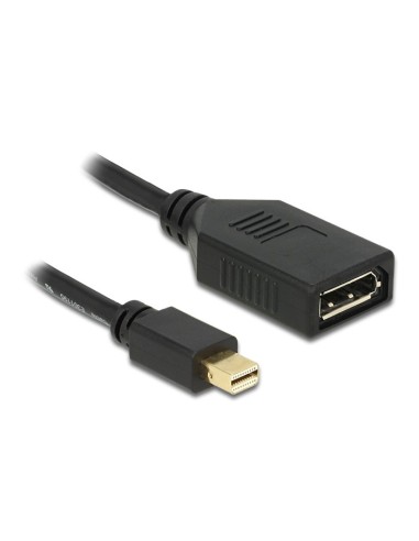 ADAPTADOR MINI DP - DP 4K NEGRO