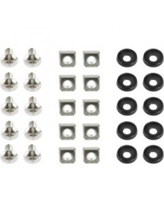 KIT DE 10 CONJUNTOS TORNILLERIA RACK 19"