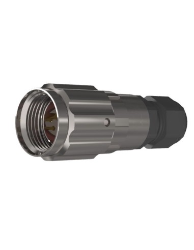 CONECTOR MACHO AEREO 3-PINS T-10 CON RACOR 10A 280V