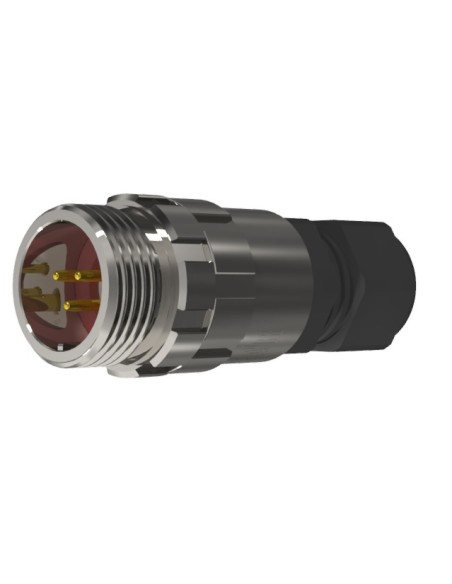 CONECTOR MACHO AEREO 3-PINS T-10 SIN RACOR 10A 280V - PROLONGADOR