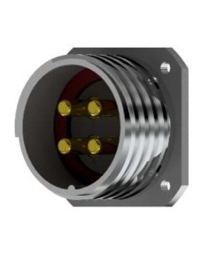 BASE MACHO T-10 4-PINS 10A 280V SIN RACOR