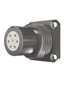 BASE HEMBRA T-10 7-PINS 10A 280V SIN RACOR