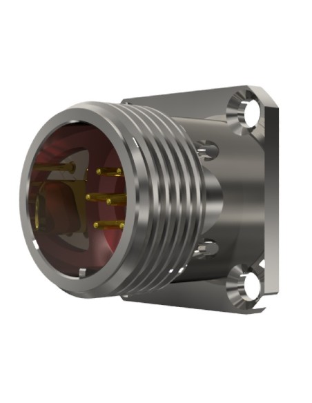 BASE MACHO T-10 7-PINS 10A 280V SIN RACOR