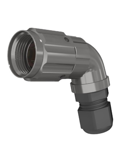 CONECTOR MACHO AEREO CODO 7-PINS T-10 CON RACOR 10A 280V