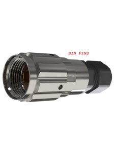 CONECTOR MACHO AEREO 9-CTS. T-10 "SIN PINS" CON RACOR 10A 280V