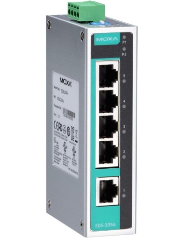 SWITCH 5x INDUSTRIAL 10/100